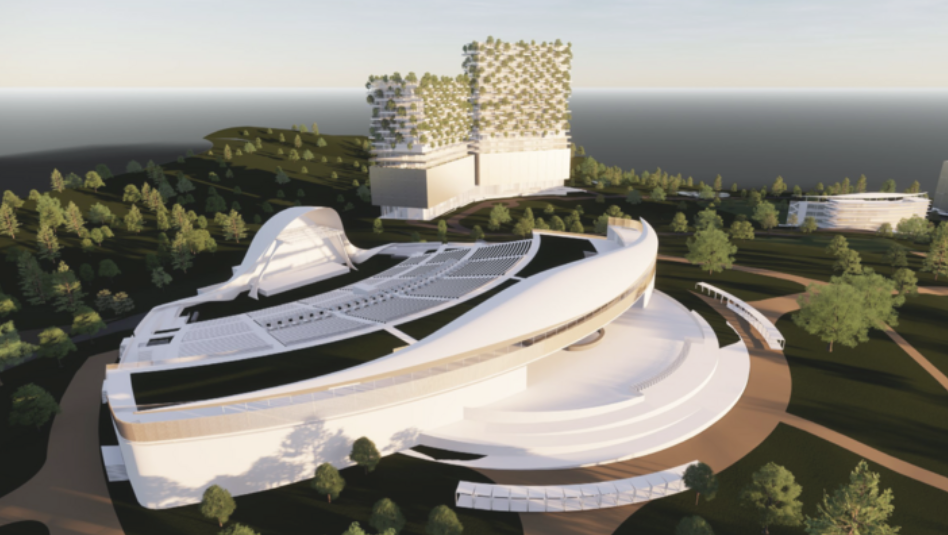 7.5亿美元, 2万人豪华圆形露天剧场+品酒+高尔夫， 奥斯汀西部Violet Crown即将开建！
