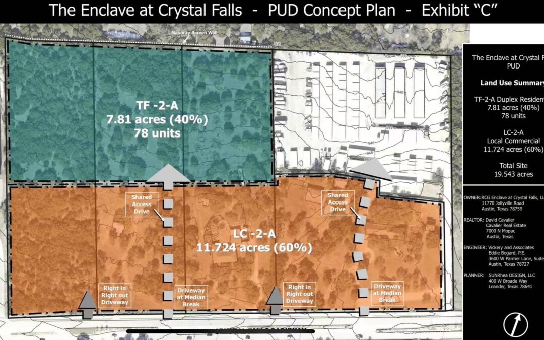 The Enclave at Crystal Falls | Zoning Approval