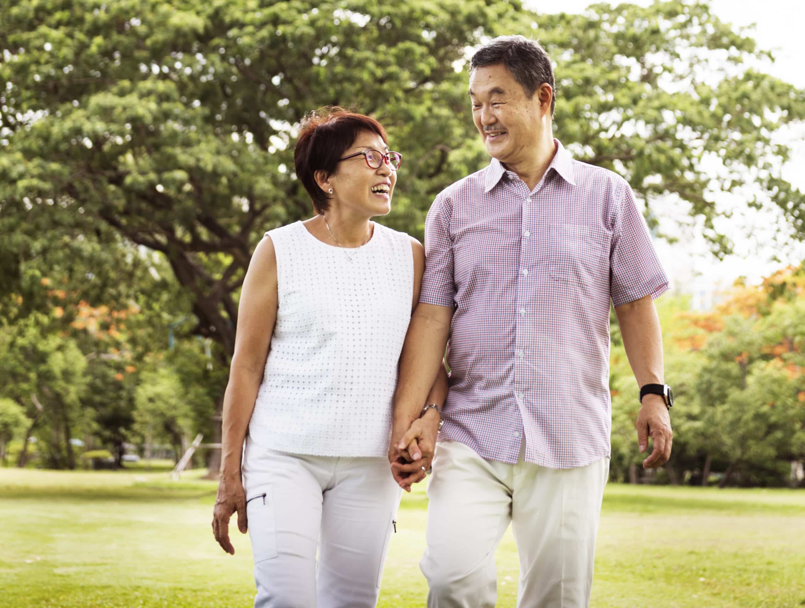 Retired couple